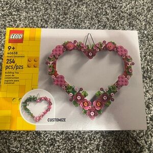 LEGO Heart Ornament